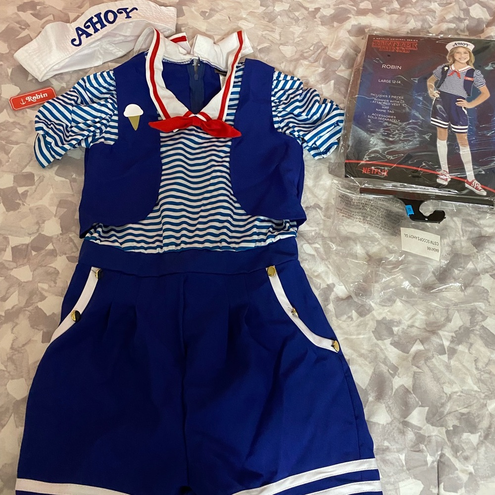 Netflix Stranger Things Robin Costume, Large Kids